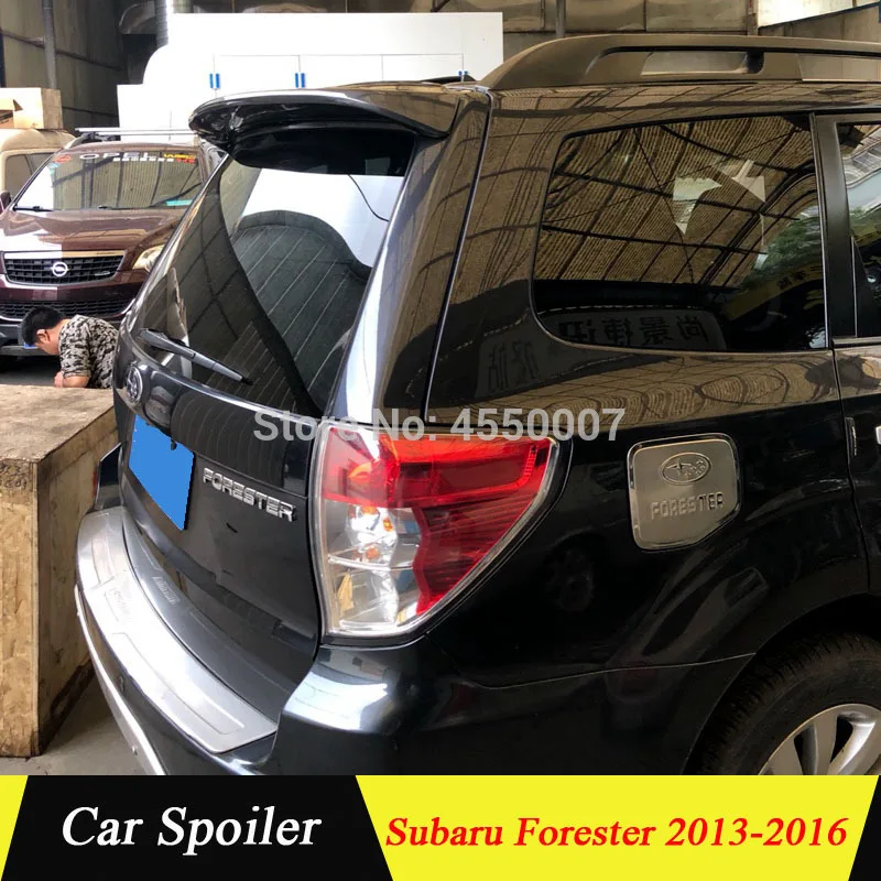 Заднее окно крыша крыло спойлер для Subaru Forester высокое качество АБС спойлер для Subaru Forester 2013