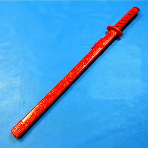 Wooden Sword Children's Swords, Children's Gifts, Children's Toys, Simulated Wooden Knives, Swords, Toys, Wooden Toy Knives - Цвет: Красный