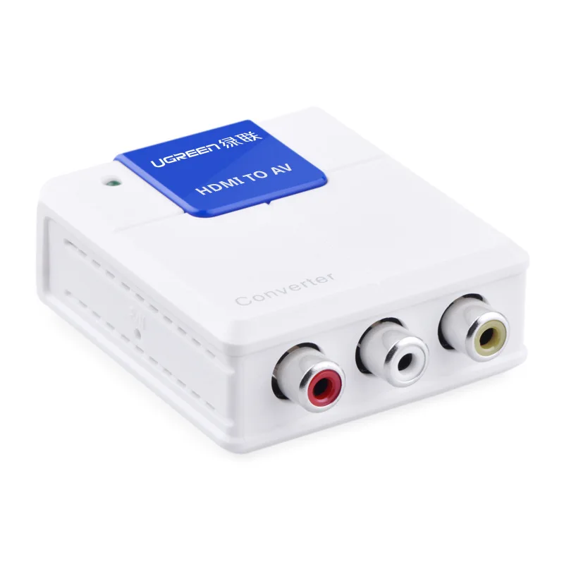 

Ugreen hdmi to AV Converter HDMI to RCA Converter Cable Mouth Barley Box Transfer High-definition TV Head