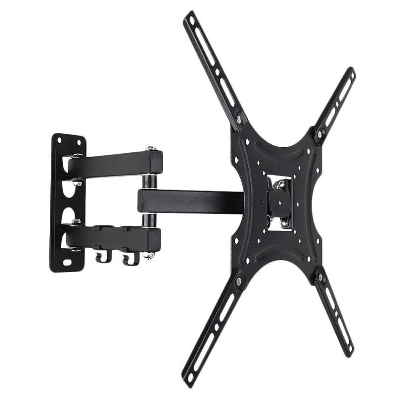 

ABKT-Universal 30Kg Adjustable Tv Wall Mount Bracket Tv Frame Holder Stand For 14-55 Inch Lcd Led Monitor Flat Panel Plasma