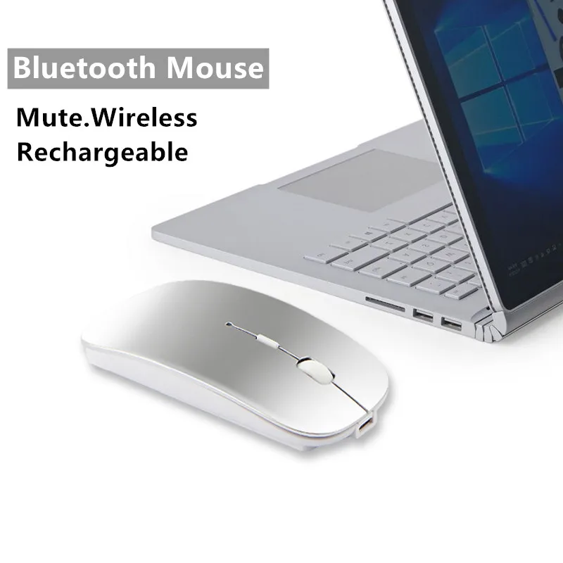 Беспроводная Bluetooth-мышь для TECLAST F6 Plus F7 F15 Pro F5 R перезаряжаемая Бесшумная мышь TBook 10