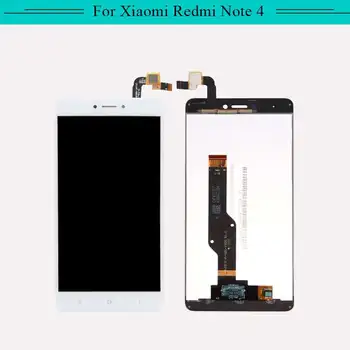 

1PC complete display For Xiaomi Redmi note 4 hongmi note4 full LCD Display with touch Screen Assembly Free Shipping