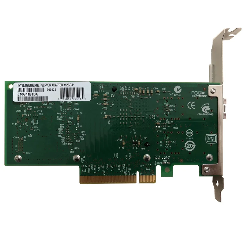 Eastforfuy сетевой адаптер E10G41BTDA SFP 10GBase PCI Express x8 intel 82599 EN Однопортовый Ethernet