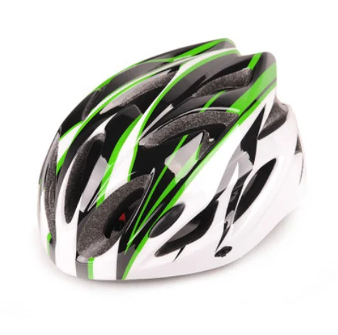 green black Защитный шлем для велосипеда casco bicicleta hombre capacete ciclismo велосипедный горный велосипед Интегрированный ультра светильник шлем для езды унисекс - Цвет: green black