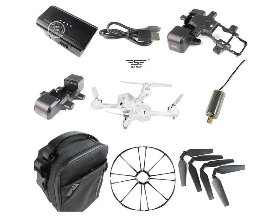 SJRC Z5 GPS складной Дрон запасные части лезвие корпус двигателя защитная рамка USB