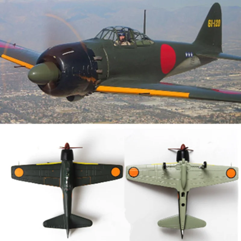 Коллекция 1: 72 Масштаб 13 см ноль A6M3 модель истребителя литья под давлением сплав японский ВВС истребитель дисплей для детей и взрослых