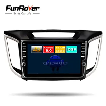 

FUNROVER Android 9.0 Car DvD GPS Multimedia Player For Hyundai Creta ix25 Car DvD Navigation Radio Video Audio Car Player 2 din