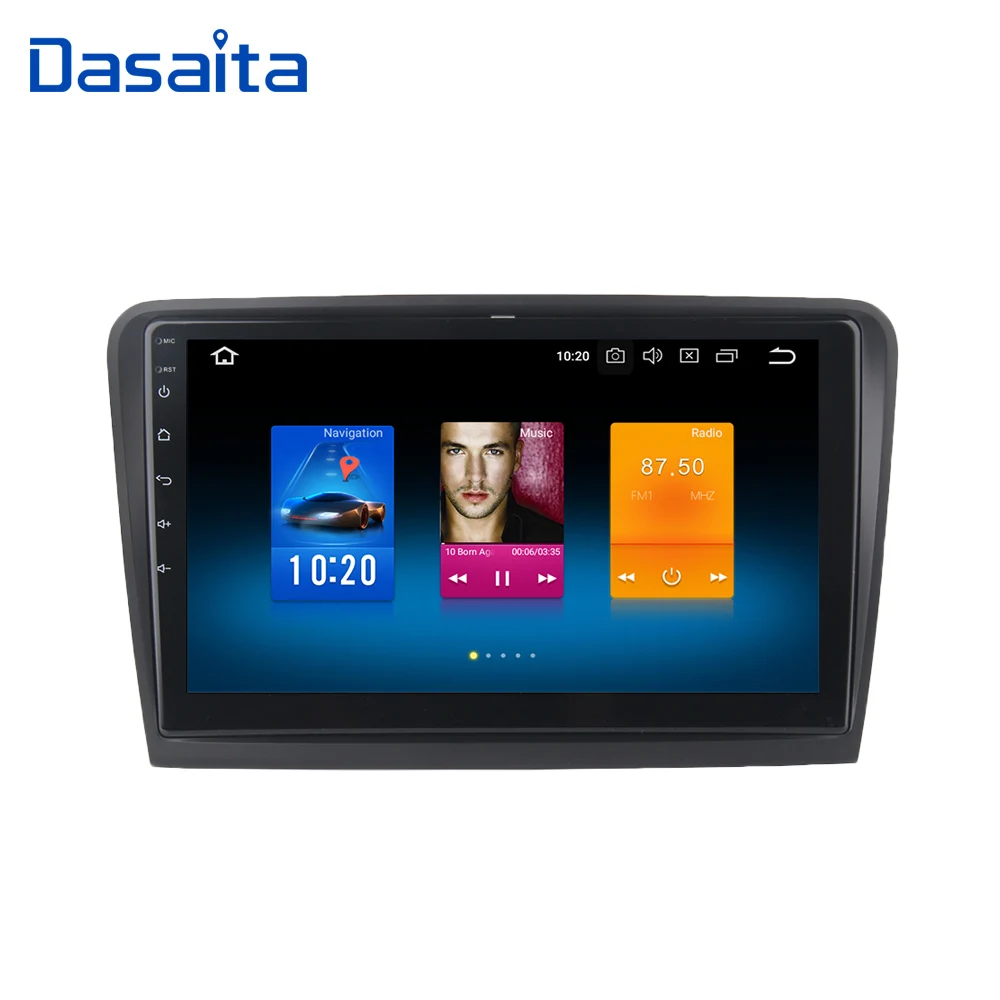 Dasaita 10," ips 1 Din автомобильный Raido Android 9,0 для Skoda Superb мультимедиа 2008 2009 2010 2011 2012 2013 gps Навигация MP3