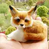 Simulation Animal Toys Cute Fox Plush Toy Doll Photography For Children Kids Birthday Gift A6A3