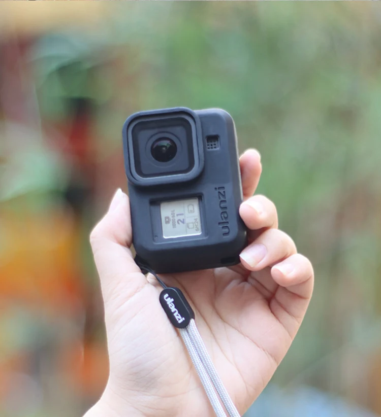 Ulanzi G8-3 GoPro 8 Защитный чехол силиконовый объектив полное покрытие корпус с ремешком для GoPro Hero8 спортивный аксессуар для камеры