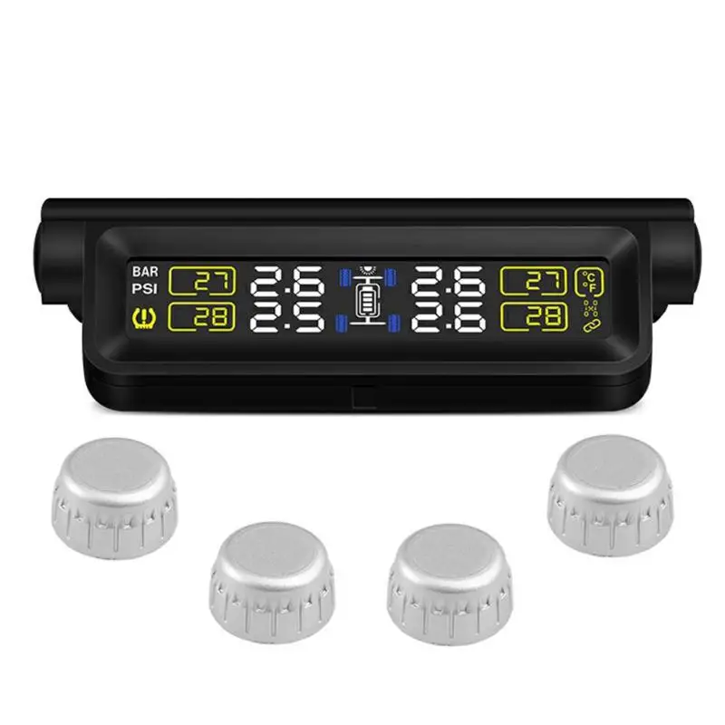 CAREUD T680 автомобильный TPMS датчик давления в шинах системы с 4 беспроводными датчиками - Тип: External location