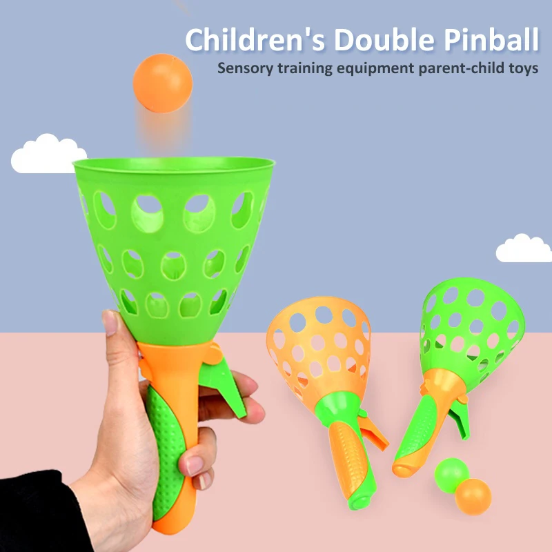 

1PCS Outdoor Sports Games Toys Children Throwing Catching Ball Set Parent-child Interactive Catch Ball Toy Balls Globbles