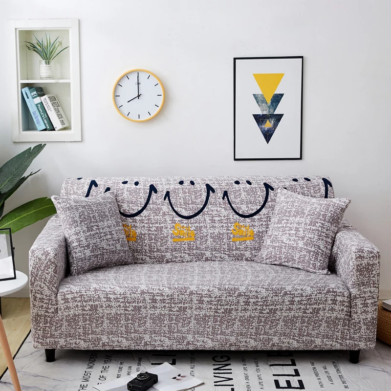 A Стрейч диванных чехлов протектор мебели полиэстер Loveseat Ipad Mini 1/2/3/4-seater Arm накидки на стулья для Гостиная - Цвет: A