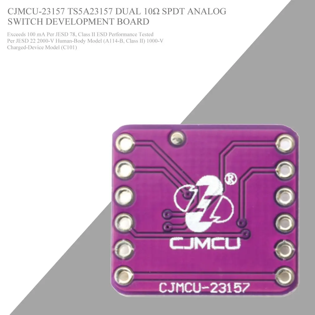 CJMCU-23157 TS5A23157 двойной Spdt макетная плата аналоговый переключатель модуль J3W3 прочные инструменты разработки