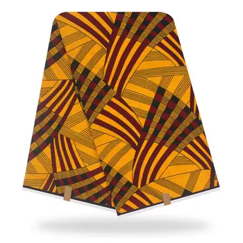 

2020 pure cotton african veritable wax print fabric high quality ankara nigerian real wax fabric for sewing dress
