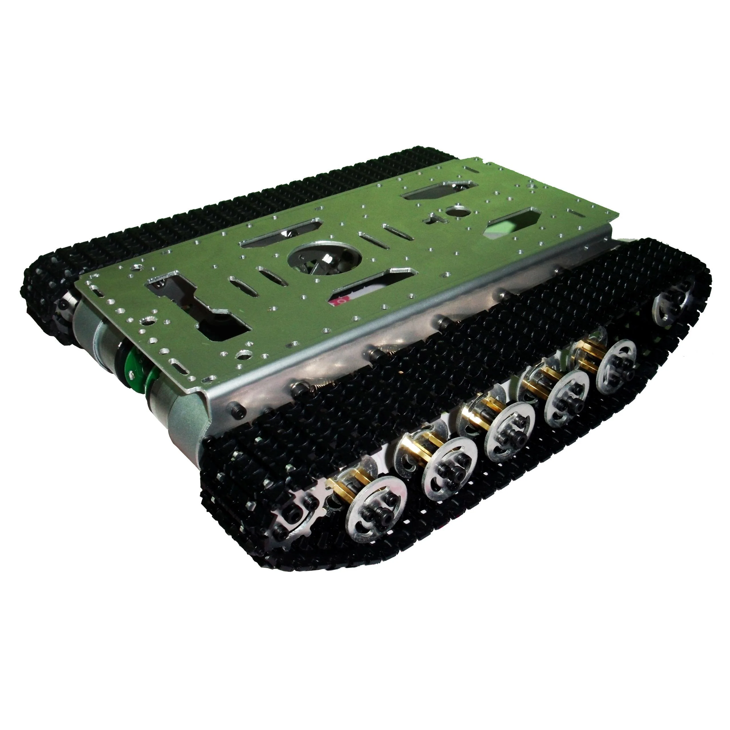 Metal Shock absorbing tank chassis obstacle avoidance WIFI crawler robot for DIY smart car robotic arm raspberry pie Arduino
