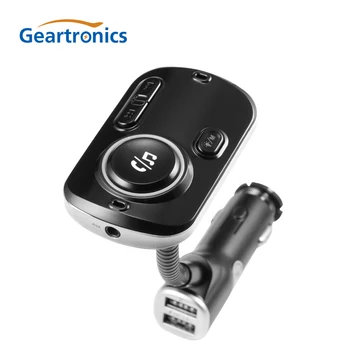 

Car FM Transmitter MP3 Bluetooth Wireless Radio Player Adapter Hands-free Audio Receiver Support TF Card Car Kit 2 USB Charger