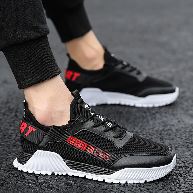 

2019 New Style MEN'S SHOES Summer Breathable Mesh Sports Casual MacBook Korean-style Mesh Versatile Trendy Shoes Summer Thin