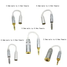 Zx300a balance cabo plug adaptador cabo de metal plugue jack conector de áudio para sony NW-ZX300A/PHA-2A/ibasso/XBA-Z5/n1ap amplificador(China)