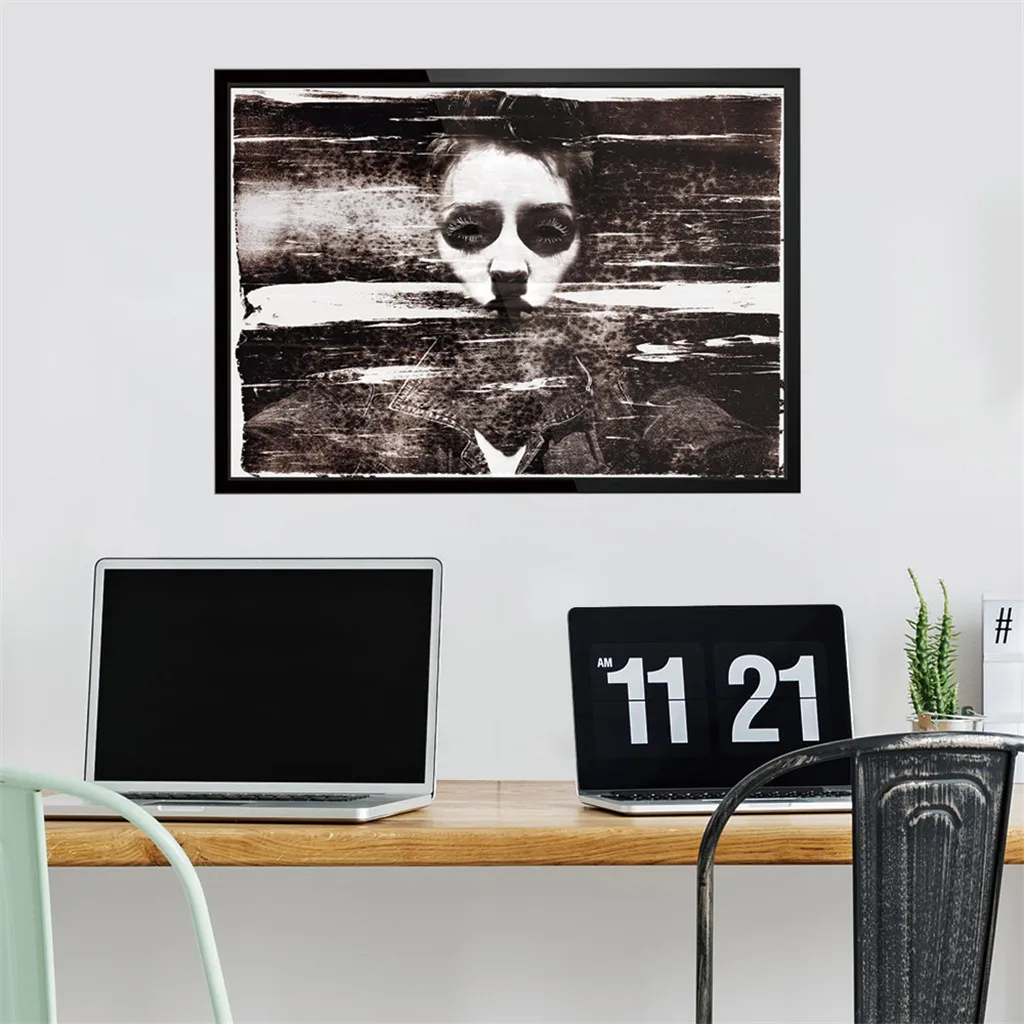 Наклейка на дверь Хэллоуин 3d стену из ПВХ креативная передвижная Настенная с