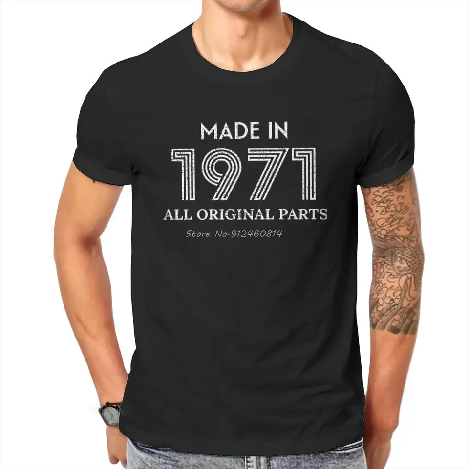 Maglietta Donna 'Aged To Perfection 1971' – 53 Anni, Vintage, Cotone, Taglia XL, Idea Regalo Compleanno