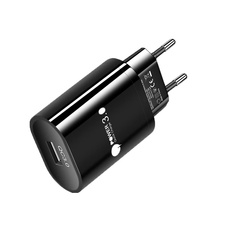 Путешествия QC 3,0 USB быстрое зарядное устройство магнитный микро USB кабель для samsung Galaxy J7 J5 J4 J3 LG G3 Stylo 3 OPPO VIVO Android телефон - Тип штекера: Only Black Charger