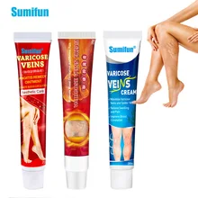 

3Types Sumifun Varicose Vein Ointment Vasculitis Phlebitis Treatment Cream Spider Remove Pain Relief Medical Plaster Body Care