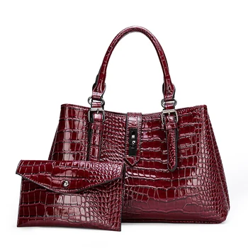 

Women Bag Crocodile Pattern Lady Handbag European American Fashion Women Tote Bag Large Capacity Shoulder Casual Crossbody Bag