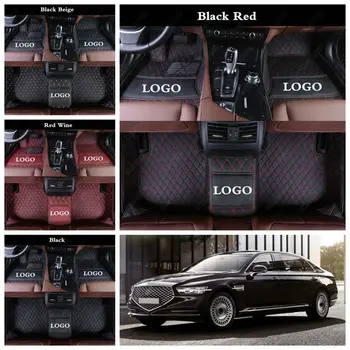 

Car Floor Mats for Hyundai Santa Fe Tucson I30 IX35 I40 Kona Azera Elantra Sonata Equus Genesis Auto Carpet Cover Car Foot Mats