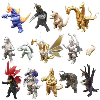 

14pcs/set Gojira Pvc Figure Model Toys Hands Moveable