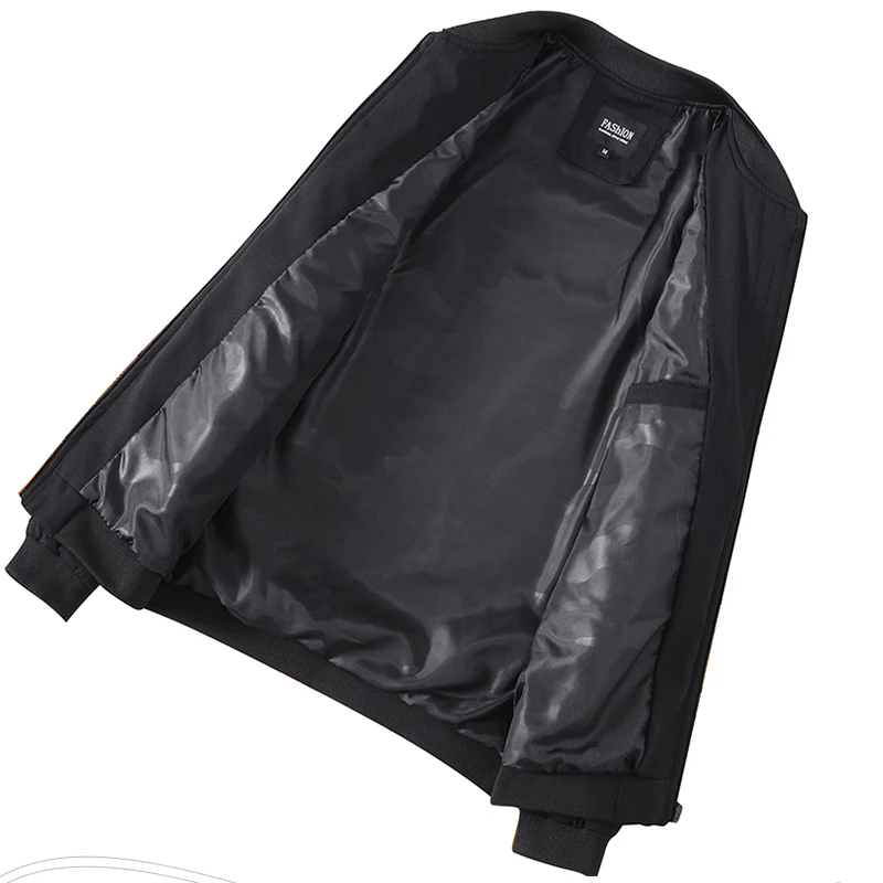 Модная мужская куртка-бомбер легкая ветровка Slim Fit Pilot Классическая куртка пальто мужские куртки больших размеров 8XL верхняя одежда бейсбол