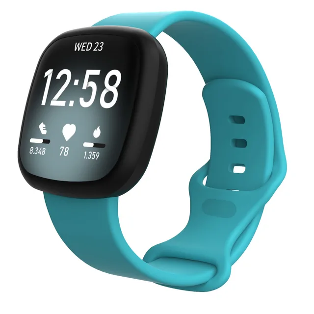 Correas para Fitbit Versa 3 de silicona para diseñador y Cisland, diseño  duradero, estampado para mujeres y niñas, correa de repuesto compatible con