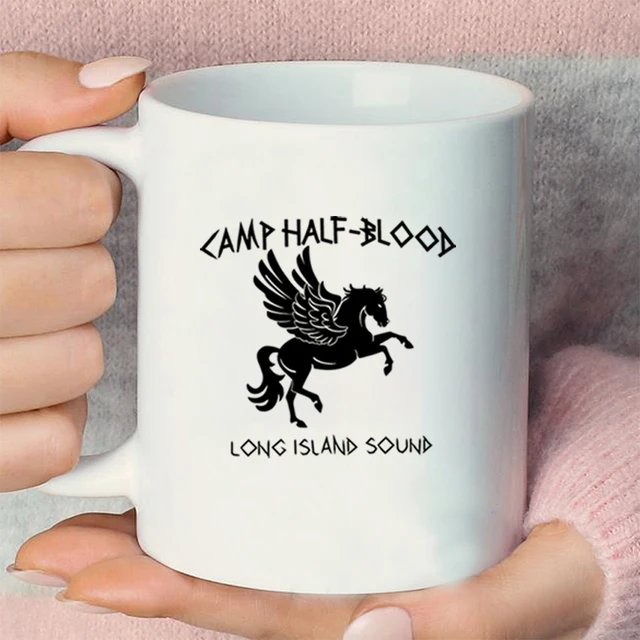 Caneca Percy Jackson Acampamento Meio Sangue Half Blood