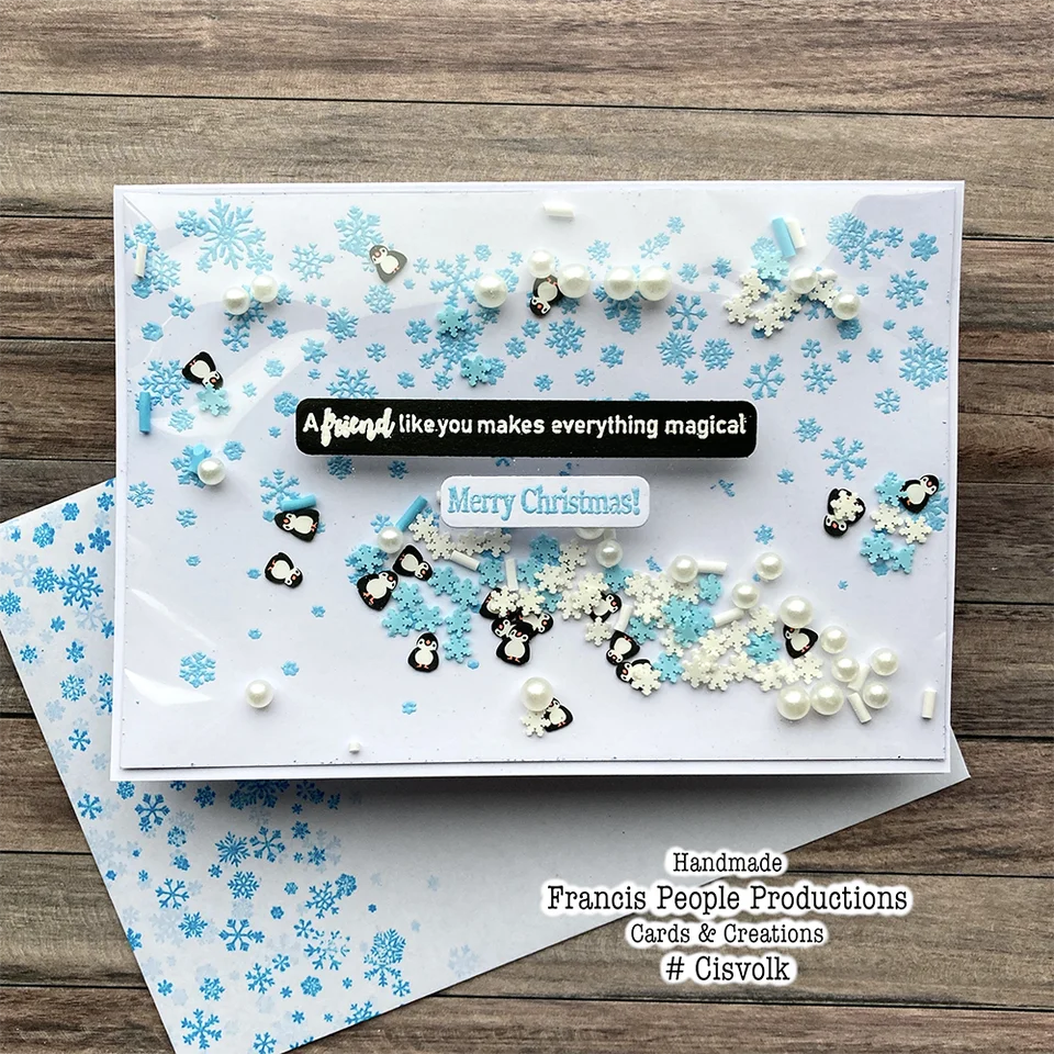 Skeleton Snowflake Vintage Clear Stamps For Diy Scrapbook - Temu