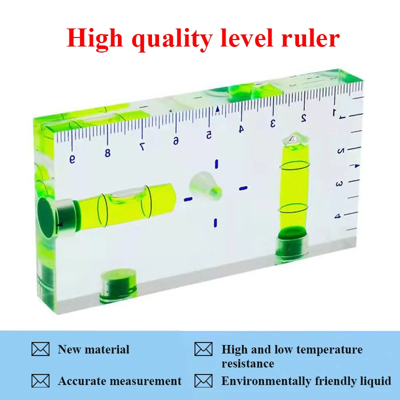 High Magnetic Ruler Precision Spirit Level Two Direction Magnetic