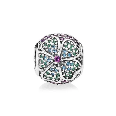 Diy ювелирные изделия для женщин Pulsera Fit Pandora Подвески Серебро 925 Regalos Bisuteria Kralen Voor Sieraden - Цвет: Фиолетовый