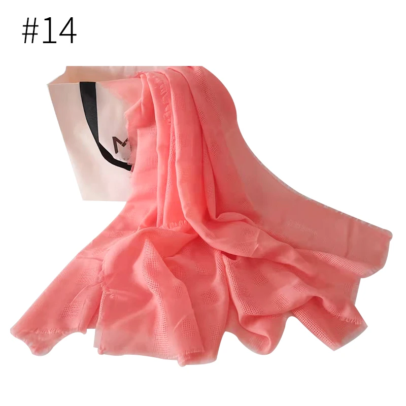 Fashion solid color scarf viscose scarf piercing plaid shawl plain scarves maxi hijab muslim head hijabs wrap muffler 10pcs/lot