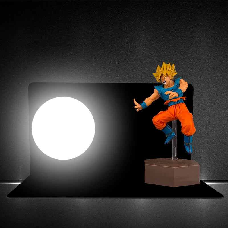 S. orange из мультфильма «Жемчуг дракона Супер Saiyan Goku Вегета лопуха Гохан прочность бомбы настольная лампа светодиодный Ночной светильник DIY декоративный светильник Инж
