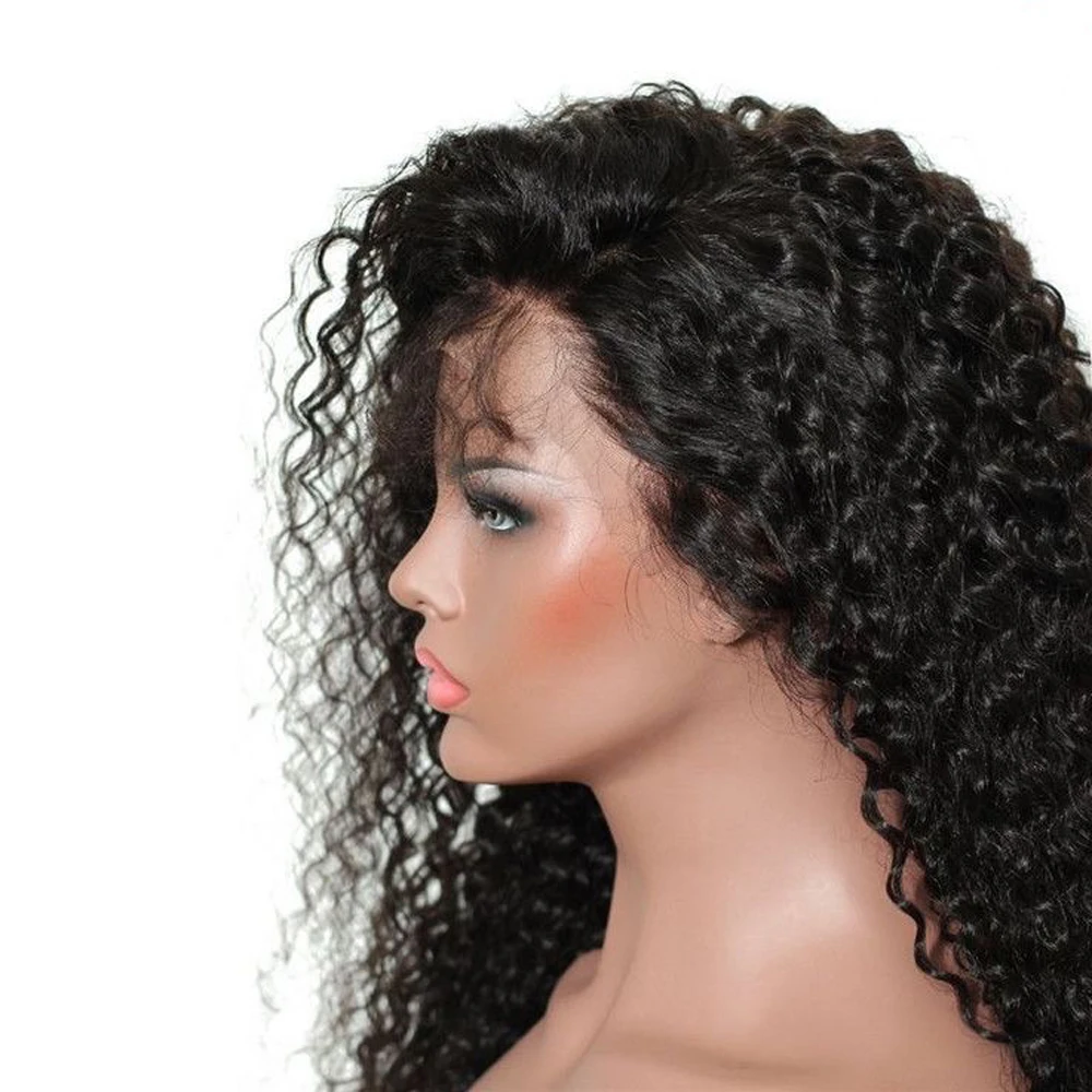 Simbeauty-Brazilian-Remy-Hair-Glueless-Full-Lace-Human-Hair-Wigs-Natural-Black-Kinky-Curly-Wig-Human (2)