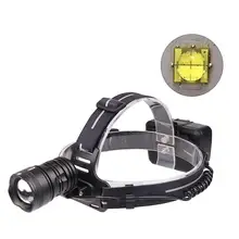 Lampe frontale étanche Portable XHP70 2000lm, avec Interface USB, Zoom télescopique, 3 Modes d'éclairage, pour Camping, randonnée, cyclisme, pêche