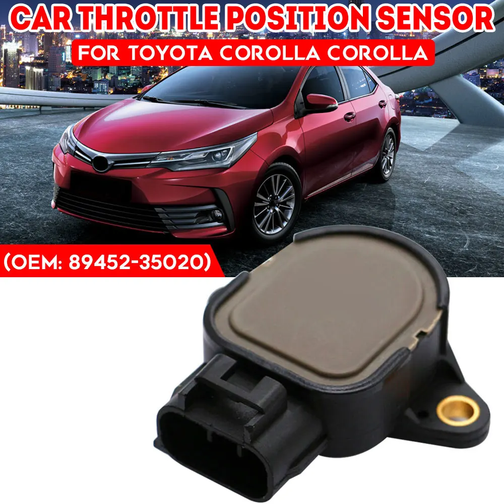 Vehemo OEM 89452-35020 Датчик положения дроссельной заслонки TPS части грузовика Передача автомобиля дроссельной заслонки Датчик воздухозаборника