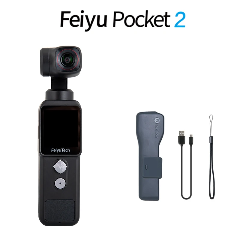 Стабилизатор Feiyutech Feiyu Pocket 2 для камеры 4K карданный 3-осевой Гибридный