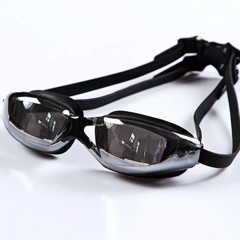 Гальванические УФ водонепроницаемые противотуманные очки для плавания Очки для дайвинга Регулируемые очки для плавания для мужчин и женщин