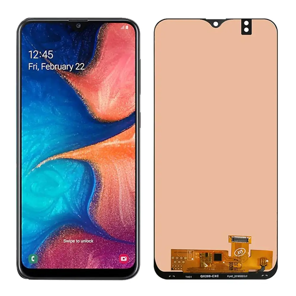 Запасной сенсорный ЖК-экран дигитайзер для Samsung Galaxy A20 A205 SM-A205F | Мобильные