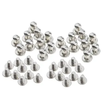 

20pcs 1/12 Dollhouse Miniature Furniture Mini Dolls House Door Handles Silver