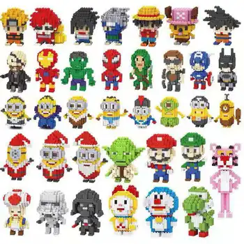 

Animal animation action image small building diamond box Pink Panther toy children gift