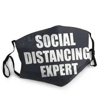 

Social Distancing Expert Non-Disposable Face Mask Printed PM2.5 Anti Haze Dust Mask Protection Mask Respirator Mouth Muffle
