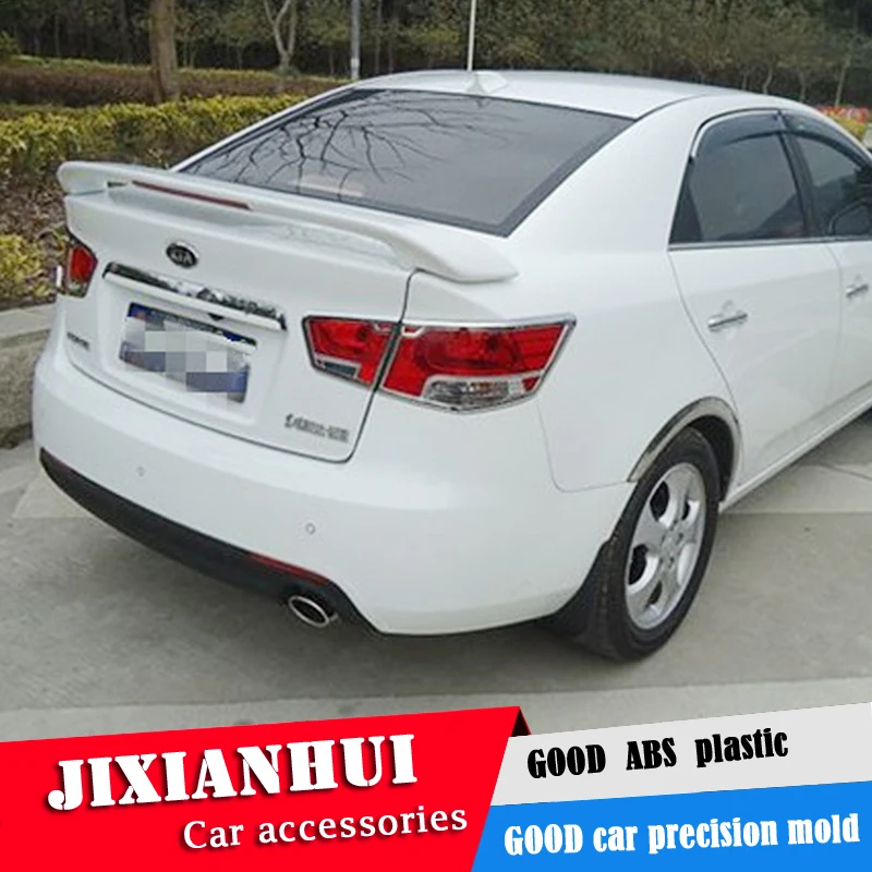 Спойлер для Forte 2011-2015 Kia спойлер DKDL из АБС-пластика автомобильное заднее крыло