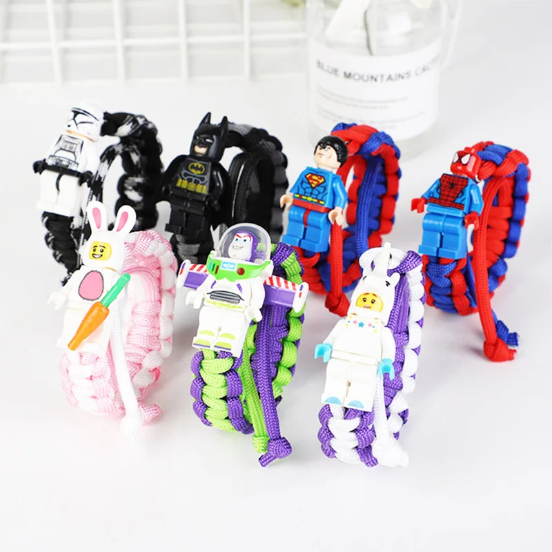 

1pc Toy Story 3 Buzz Lightyear Bracelet Building Blocks Toys Action Figures Children Gift