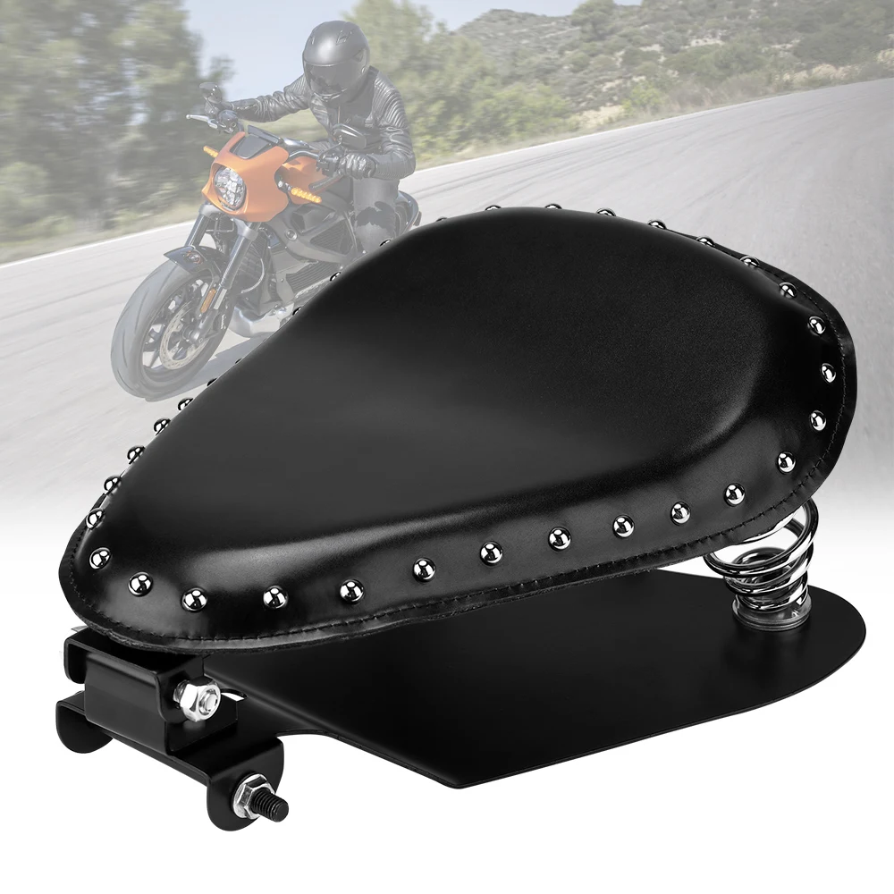 

Fashion Stytle Black Motocycle 3" Bobber Solo Seat Spring Bracket Kit For Sportster XL 883 1200 48 Dyna Street Glide Softail